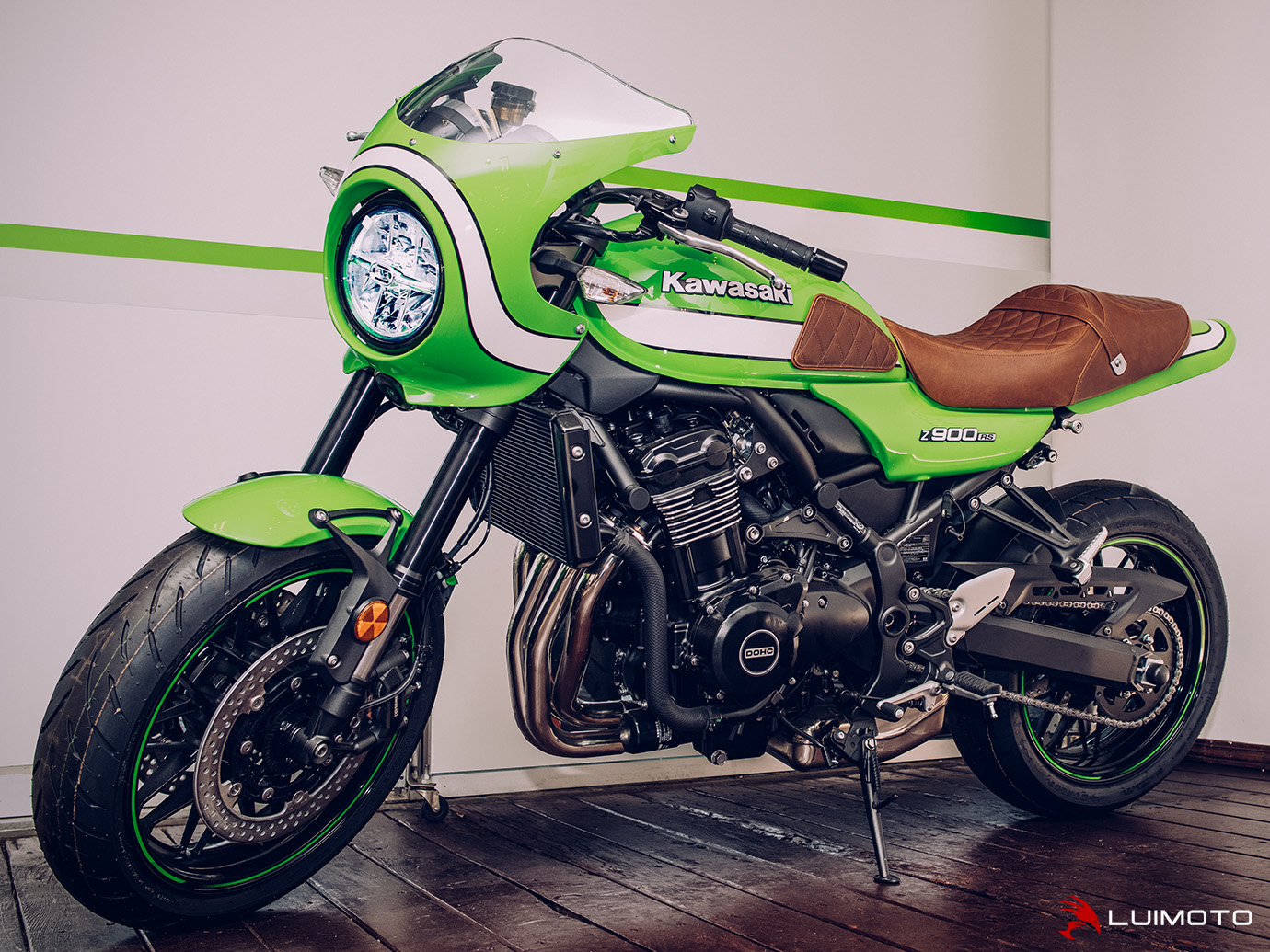 LUIMOTO TANK LEAF DIAMOND Tank Pads for the Kawasaki Z900RS / CAFE LUIMOTO TANK LEAF DIAMOND Tank Pads for the Kawasaki Z900RS / CAFE